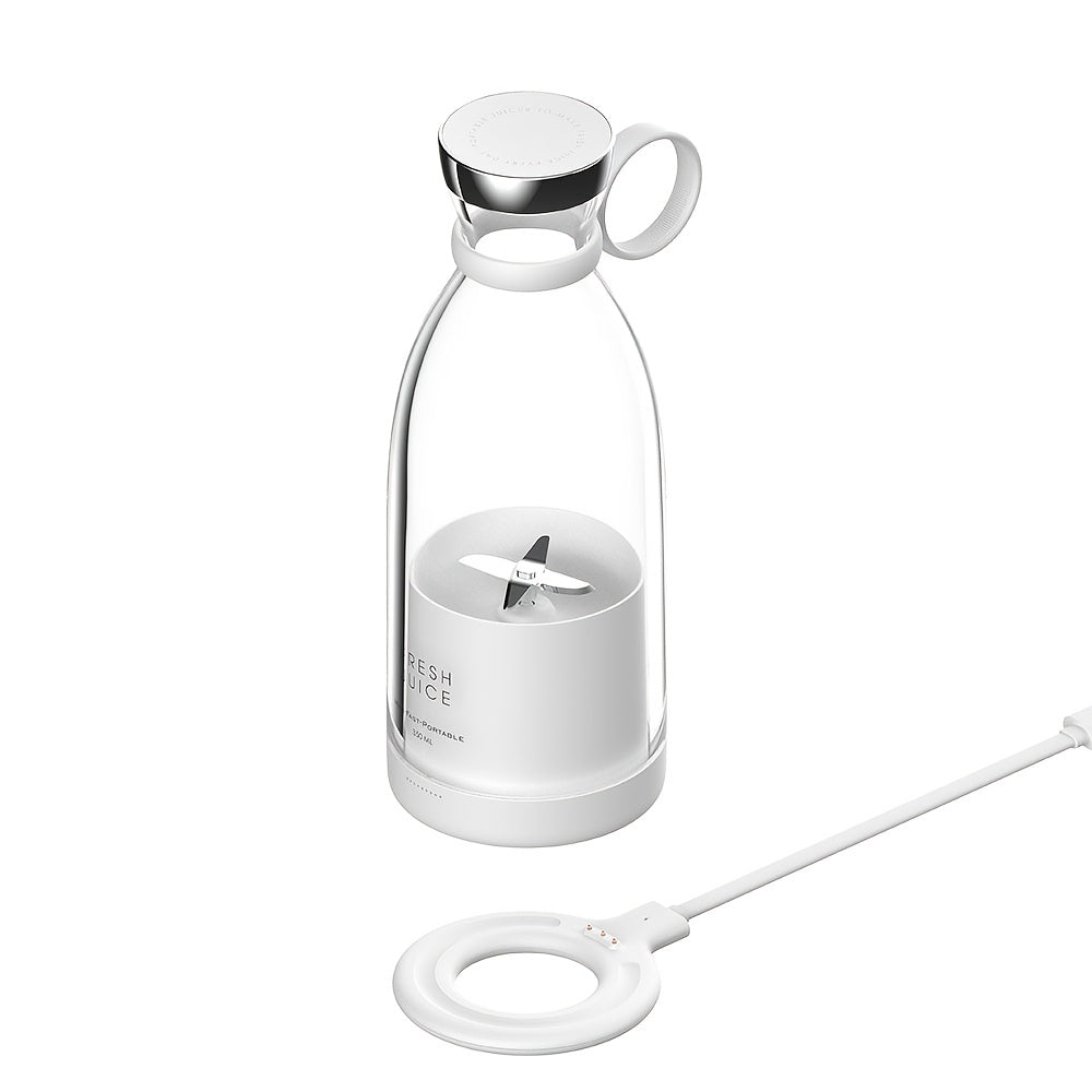 350ML Portable Electric Wireless Mini Fruit Blender Juicer - Perfect for On-the Go!