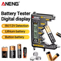Digital Display Battery Voltage Tester ANENG BT173 High Precision 12V 23A/9V 6F22 Button Cell etc.Portable Universal Test Tools
