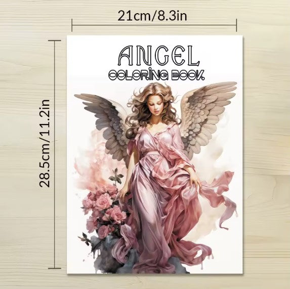 Coloring Book - 8.3 x 11.2 inches 32 pages of beautiful people coloring book - ideal gift for family or friends