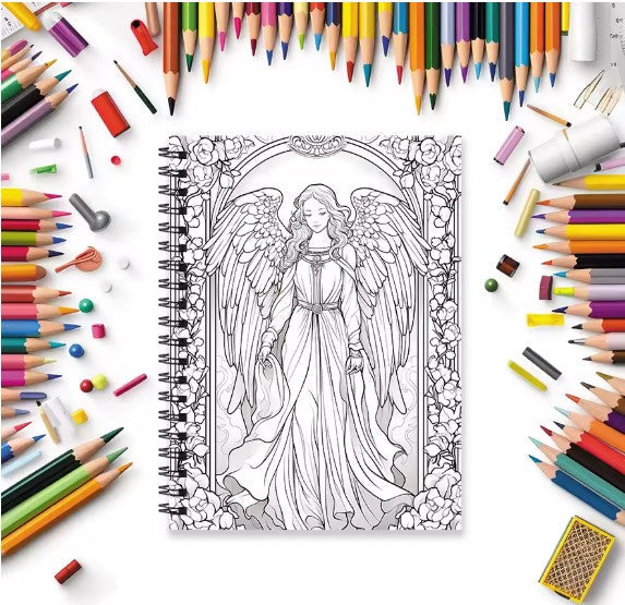 Coloring Book - 8.3 x 11.2 inches 32 pages of beautiful people coloring book - ideal gift for family or friends