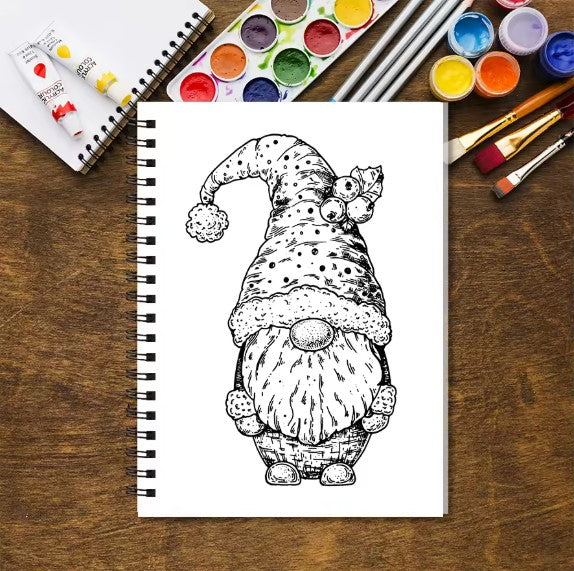 Cute Dwarfs Adult Coloring Book - 8.3x 11.2 Inch 32 Pages Coloring Book - Helps Reduce Stress and Ease Emotions
