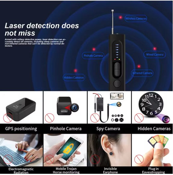New X13 Infrared Camera Detector Protective Alarm Multi-function Mini Wireless Wifi Tester Gps Signal Device Scanner Detector