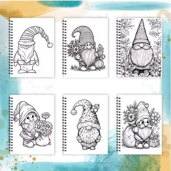 Cute Dwarfs Adult Coloring Book - 8.3x 11.2 Inch 32 Pages Coloring Book - Helps Reduce Stress and Ease Emotions