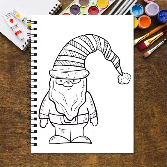 Cute Dwarfs Adult Coloring Book - 8.3x 11.2 Inch 32 Pages Coloring Book - Helps Reduce Stress and Ease Emotions