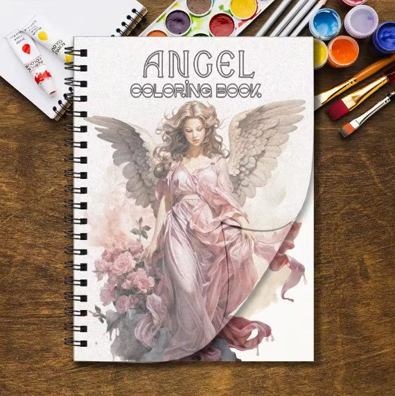 Coloring Book - 8.3 x 11.2 inches 32 pages of beautiful people coloring book - ideal gift for family or friends
