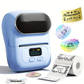 Label Makers - Barcode Label Printer Wireless Portable Thermal Printer For Small Business, Address, Logo, Clothing, Mailing, Sticker Printer For Phones & PC, Black